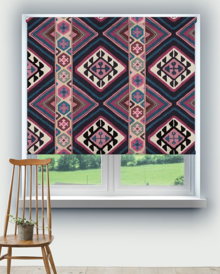 Roller Blinds Morris and Co Dorothy’s Kilim Fabric 237306