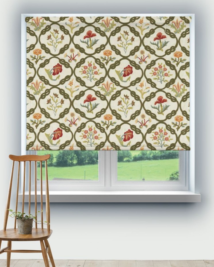 Roller Blinds Morris and Co May’s Coverlet Fabric 237309