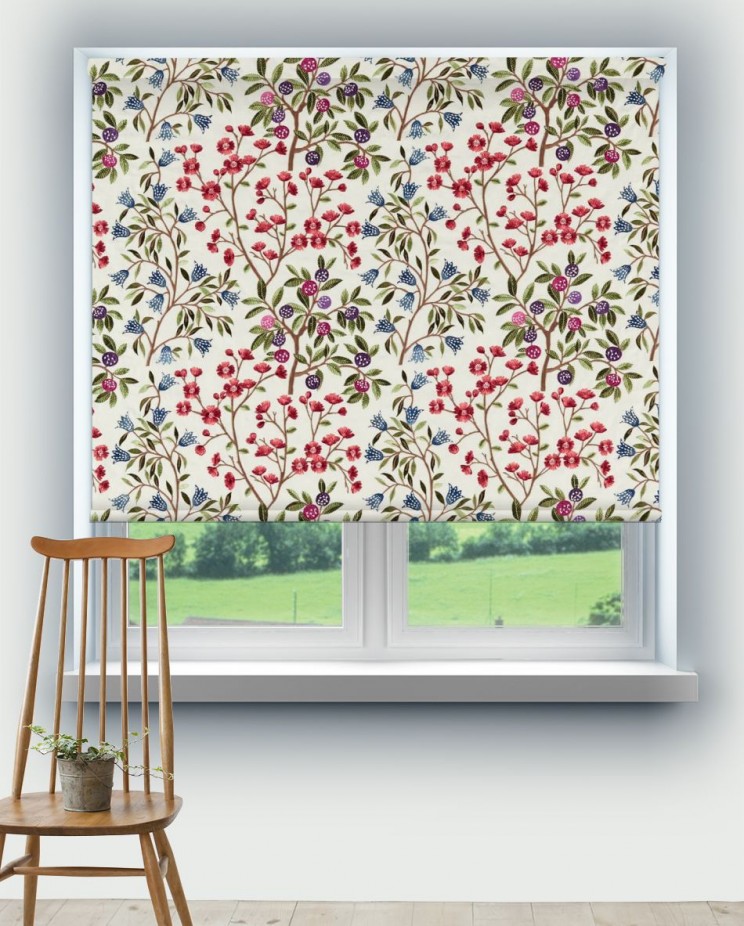 Roller Blinds Sanderson Foraging Embroidery Fabric 237315