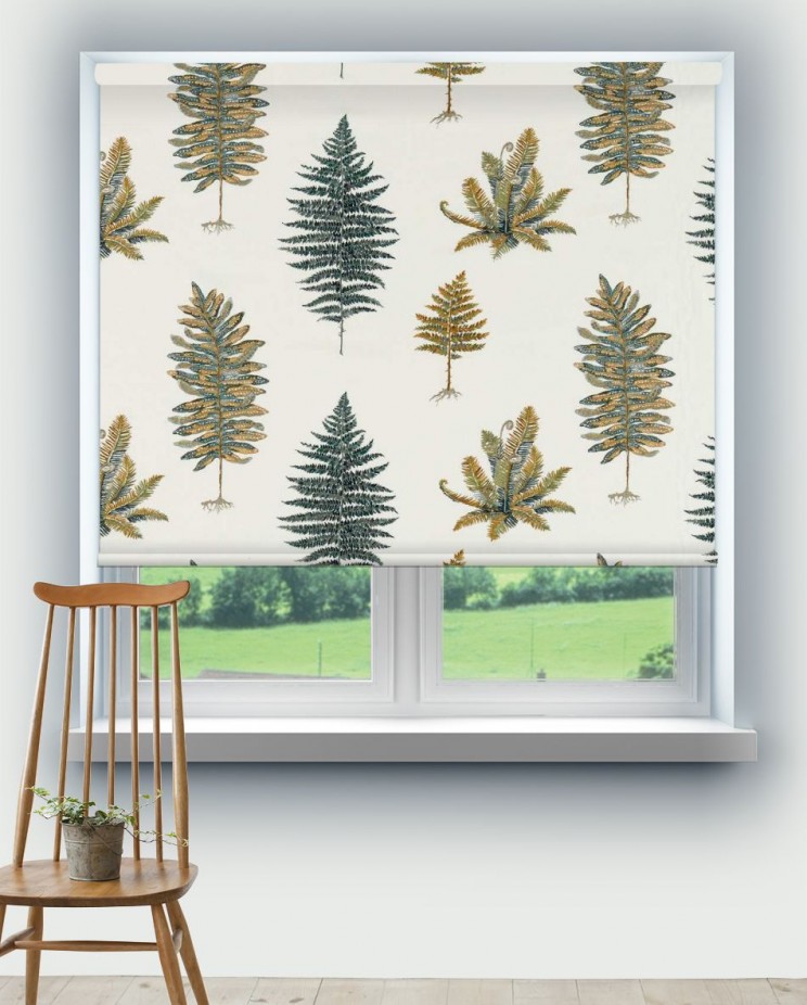 Roller Blinds Sanderson Fernery Embroidery Fabric 237320