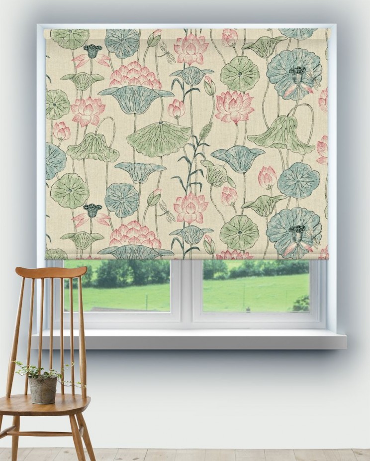 Roller Blinds Zoffany Lotus Flower Fabric 320812