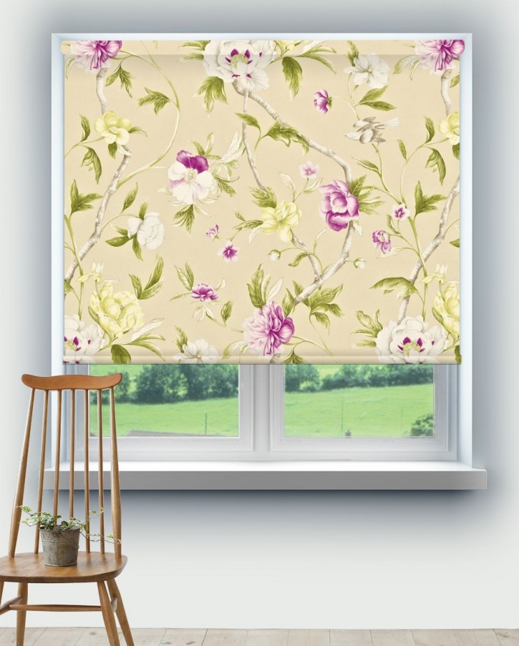 Roller Blinds Zoffany Flowering Tree Fabric 320836