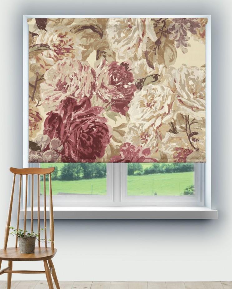 Roller Blinds Zoffany Rose Absolute Fabric 322335