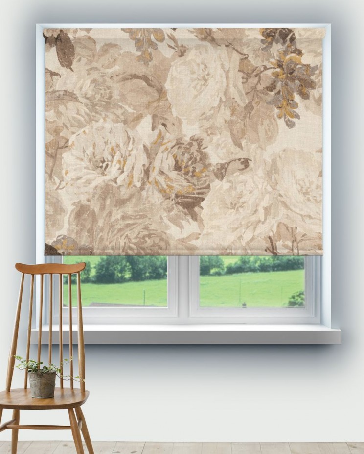 Roller Blinds Zoffany Rose Absolute Linen Fabric 322651