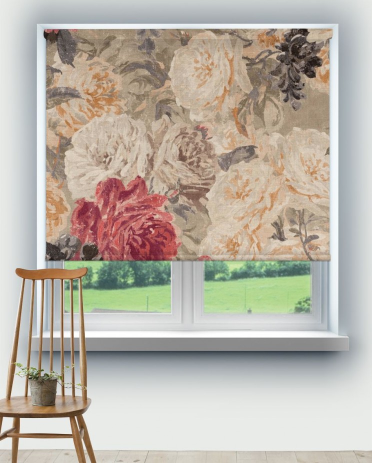 Roller Blinds Zoffany Rose Absolute Linen Fabric 322652