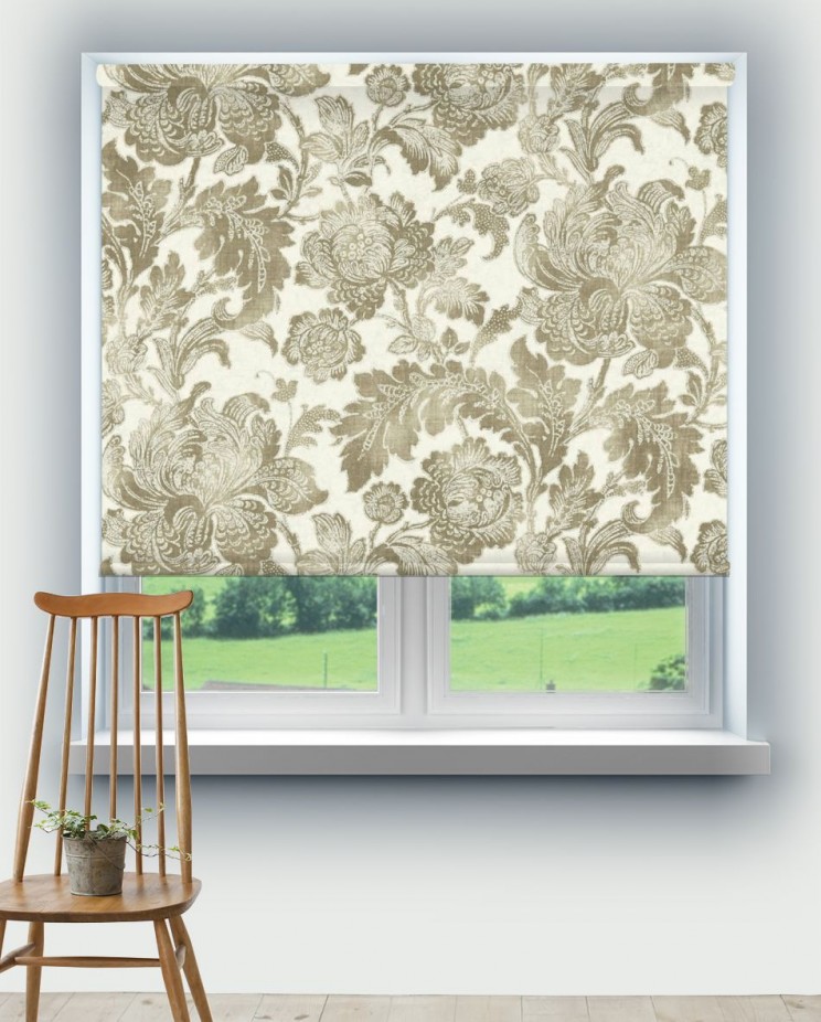 Roller Blinds Zoffany Gilded Damask Fabric 322682