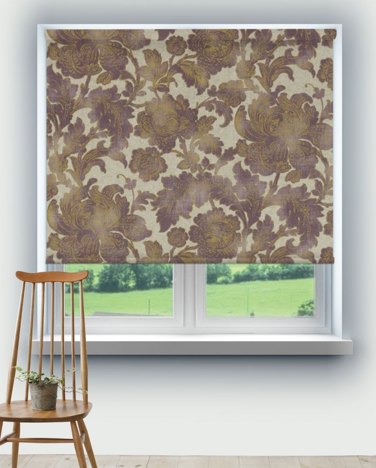 Roller Blinds Zoffany Gilded Damask Fabric 322683