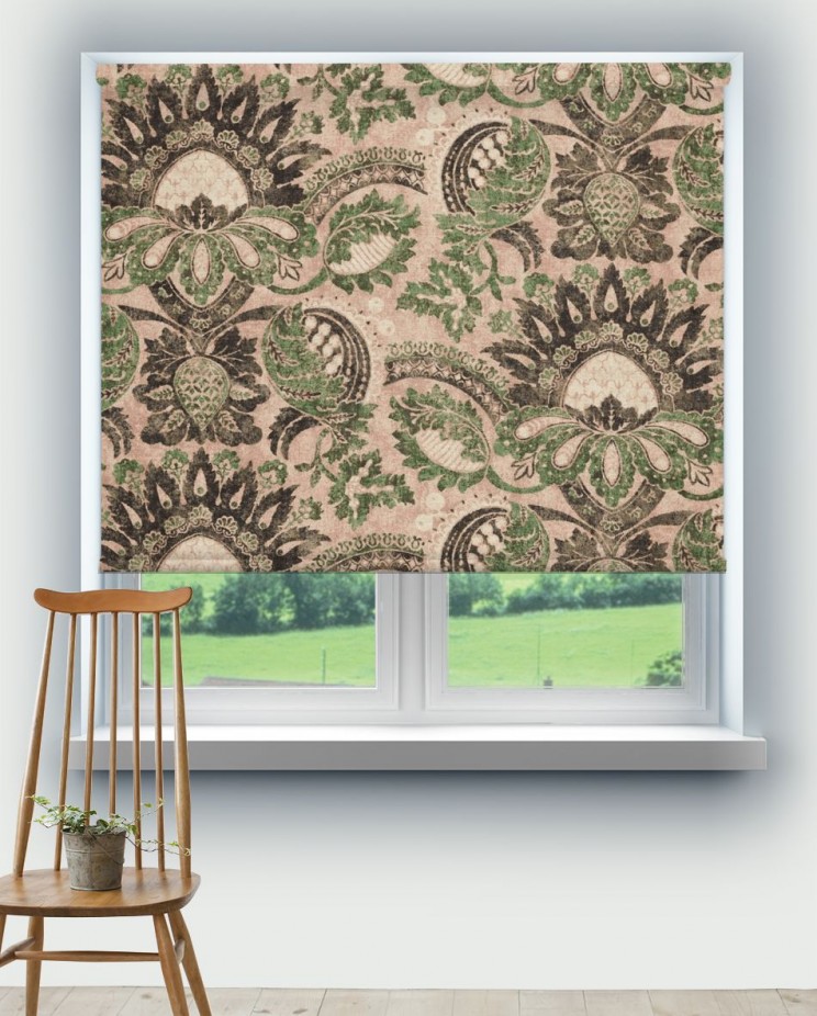 Roller Blinds Zoffany Pomegranate Print Fabric 322691