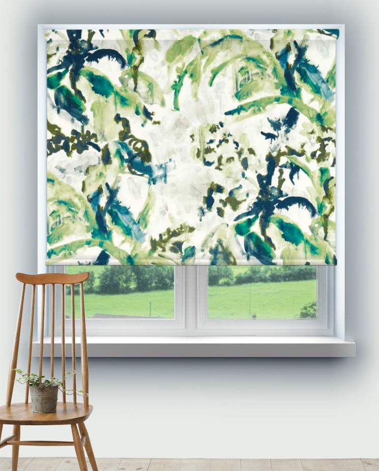 Roller Blinds Zoffany Long Water Botanical Fabric 322714