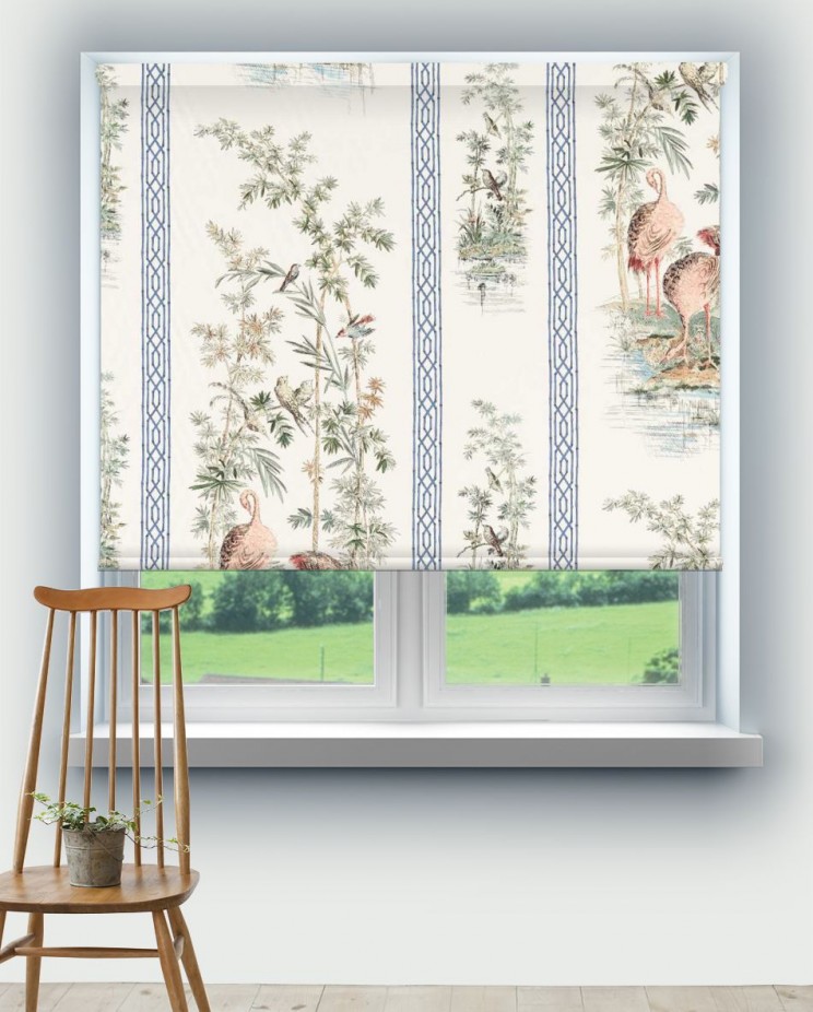 Roller Blinds Zoffany Storks & Thrushes Fabric 322747