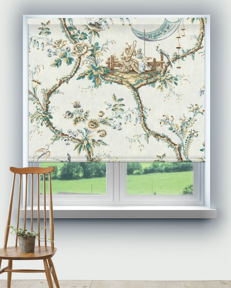Roller Blinds Zoffany Emperor’s Musician Fabric 322752