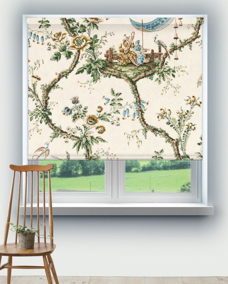 Roller Blinds Zoffany Emperor’s Musician Fabric 322754