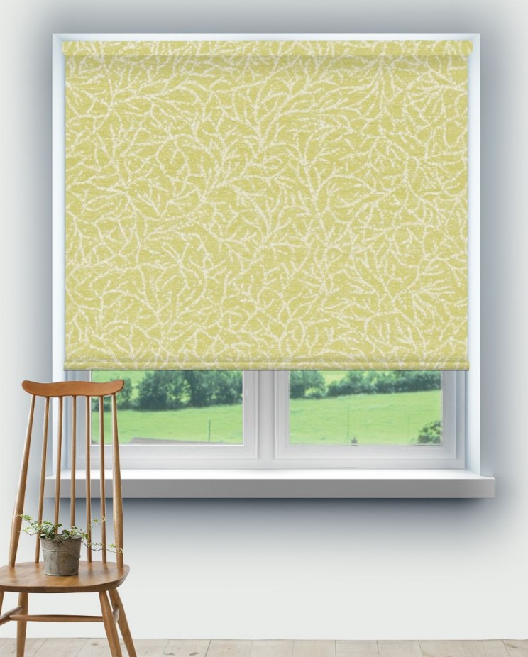 Roller Blinds Zoffany Ribbon Coral Fabric 331971