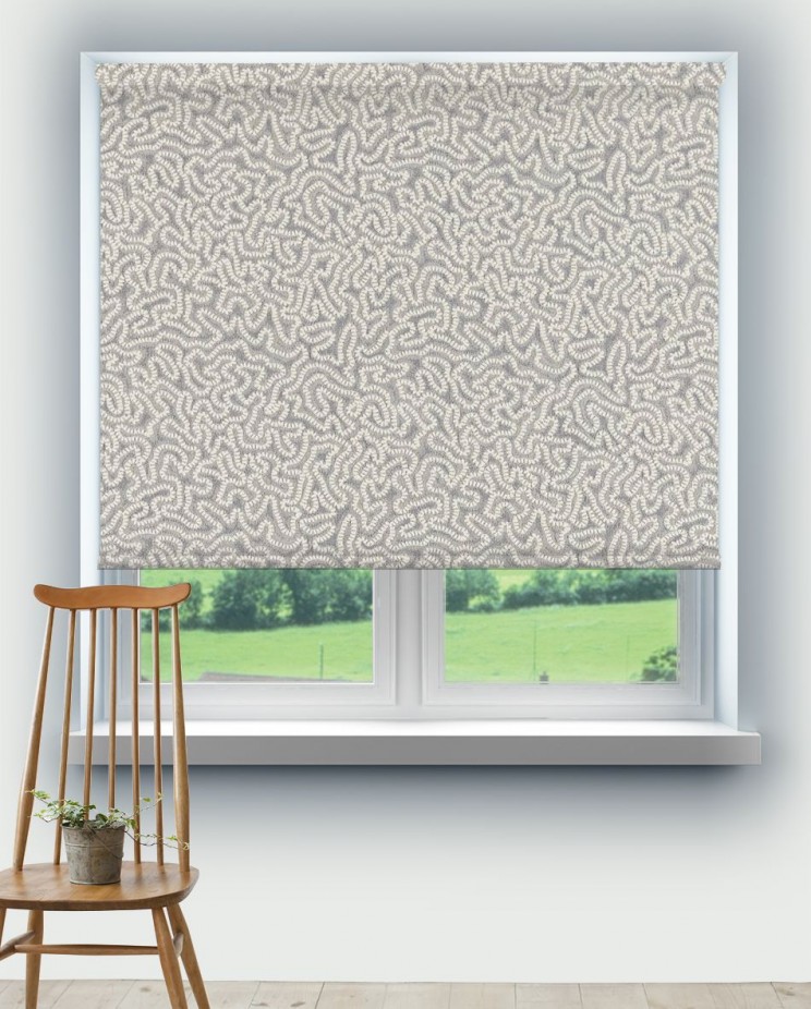Roller Blinds Zoffany Maze Coral Fabric 332973