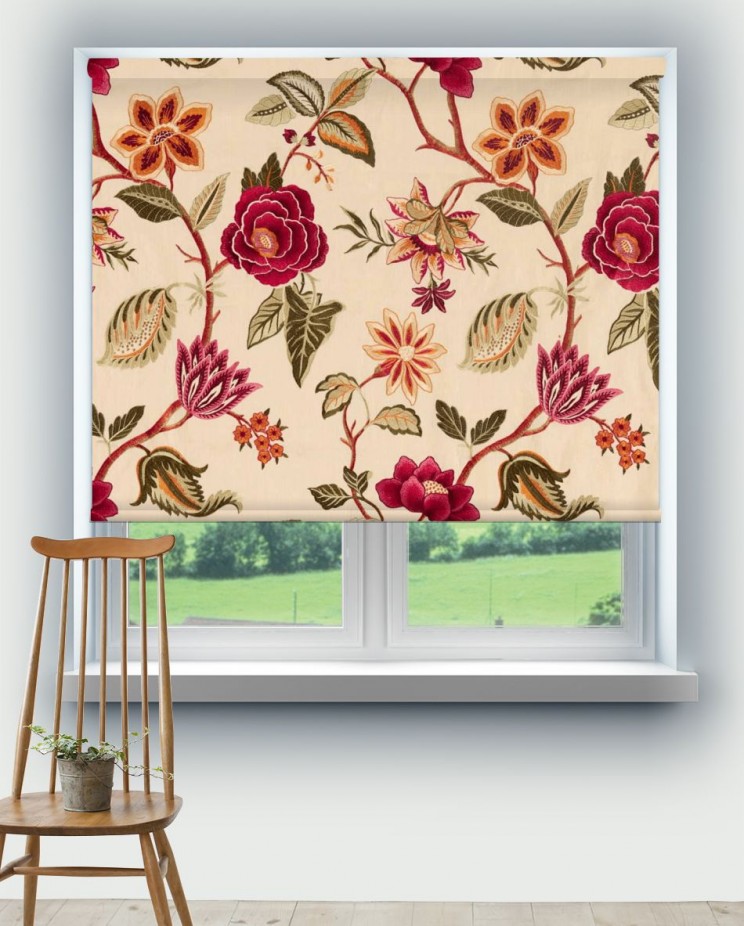 Roller Blinds Zoffany Suzani Embroidery Fabric 332981