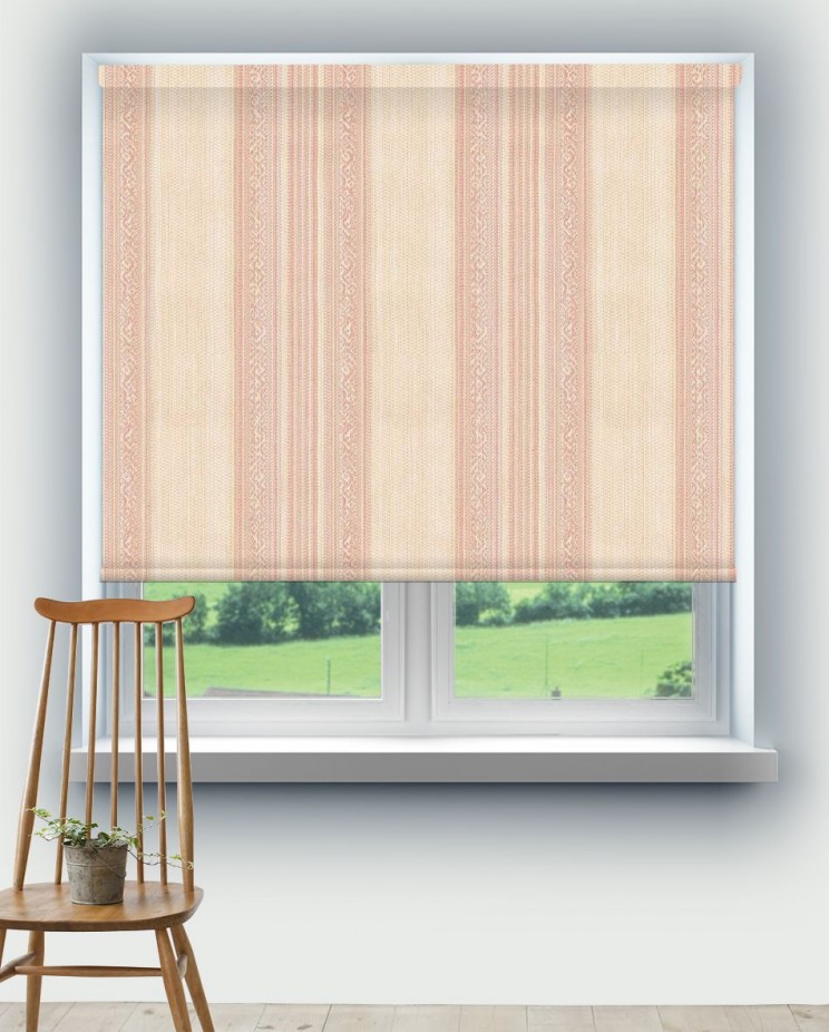 Roller Blinds Zoffany Hanover Stripe Fabric 333359