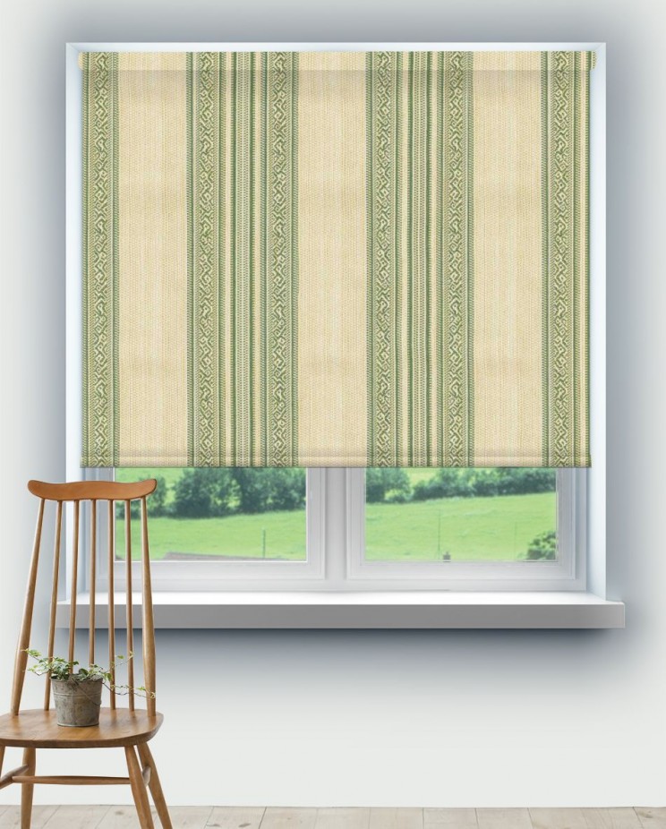 Roller Blinds Zoffany Hanover Stripe Fabric 333360
