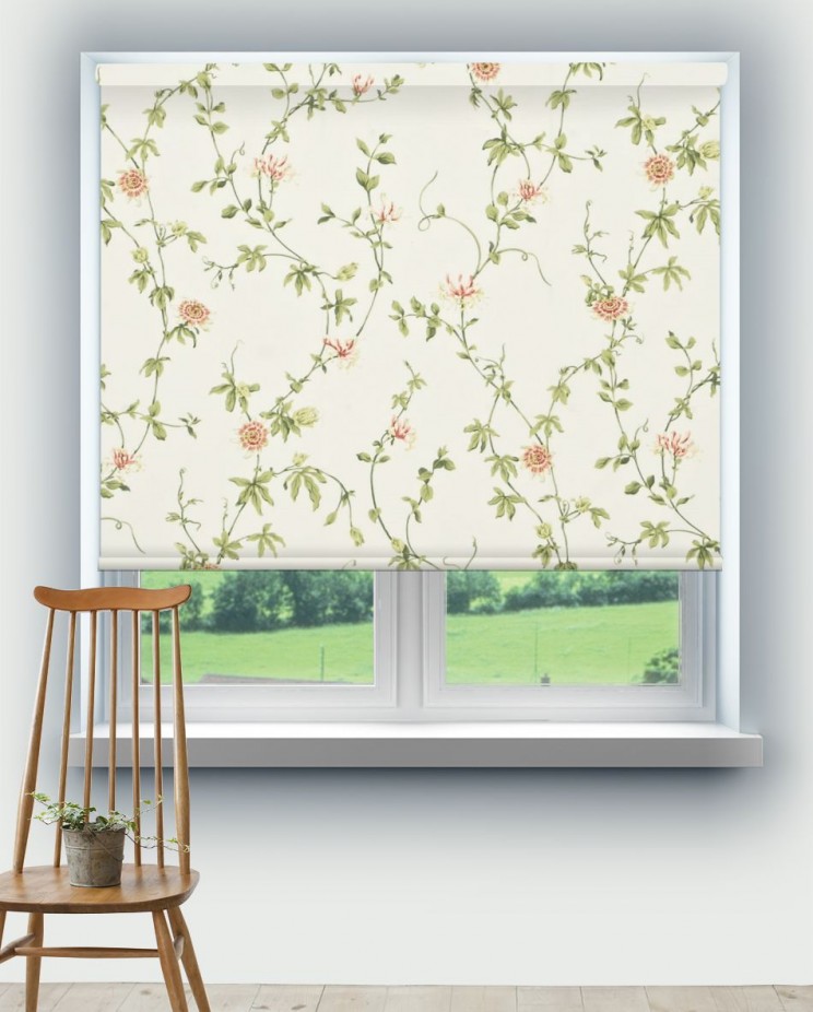 Roller Blinds Sanderson Passion Flower Fabric DPEMPF202