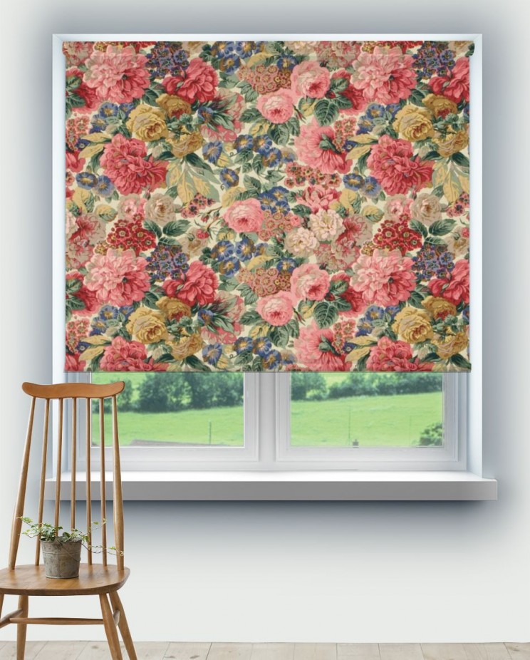 Roller Blinds Sanderson Rose And Peony Fabric PR7670/14