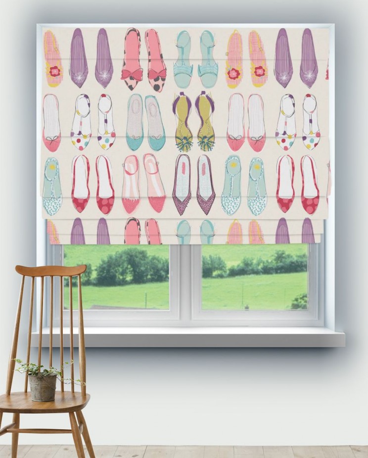 Roman Blinds Harlequin World At Your Feet Fabric 120943