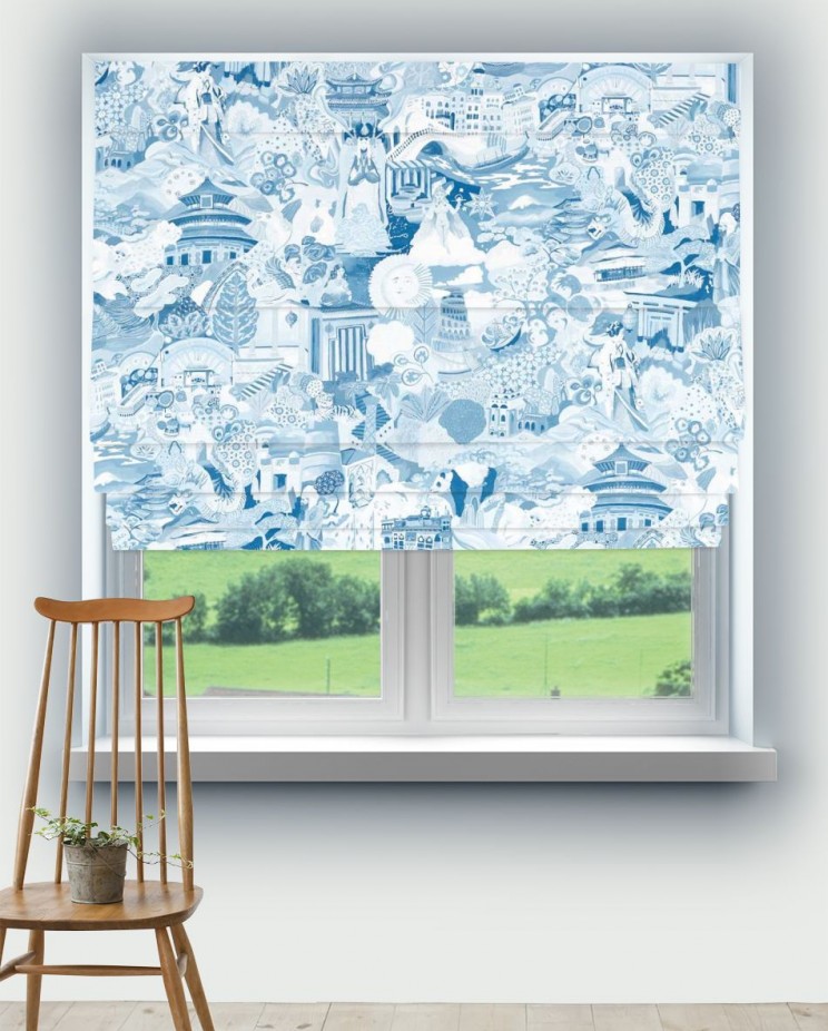Roman Blinds Harlequin Journey of Discovery Fabric 121127