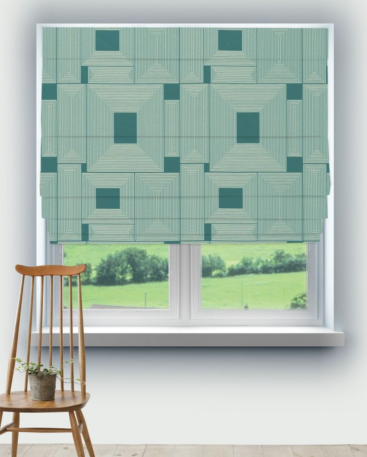 Roman Blinds Harlequin Maze Fabric 130708