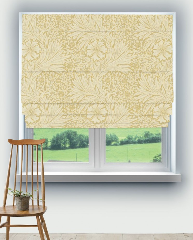 Roman Blinds Morris and Co Marigold Fabric 220316