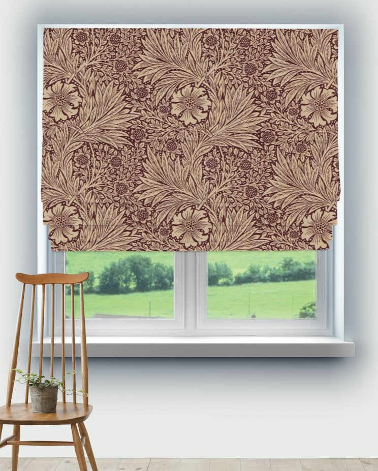 Roman Blinds Morris and Co Marigold Fabric 220317