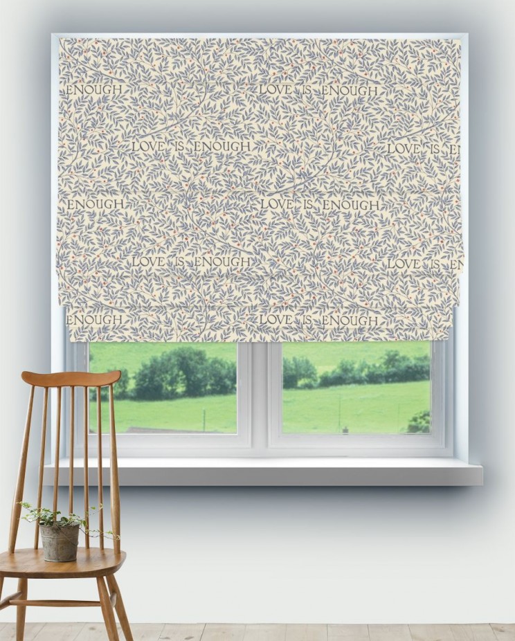 Roman Blinds Morris and Co Love Is Enough Fabric 222519