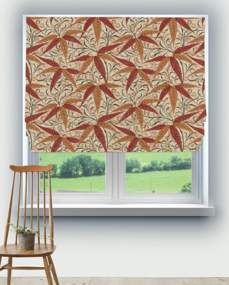 Roman Blinds Morris and Co Bamboo Fabric 222527
