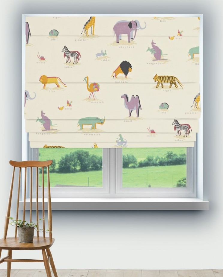 Roman Blinds Sanderson Two by Two Fabric 223901