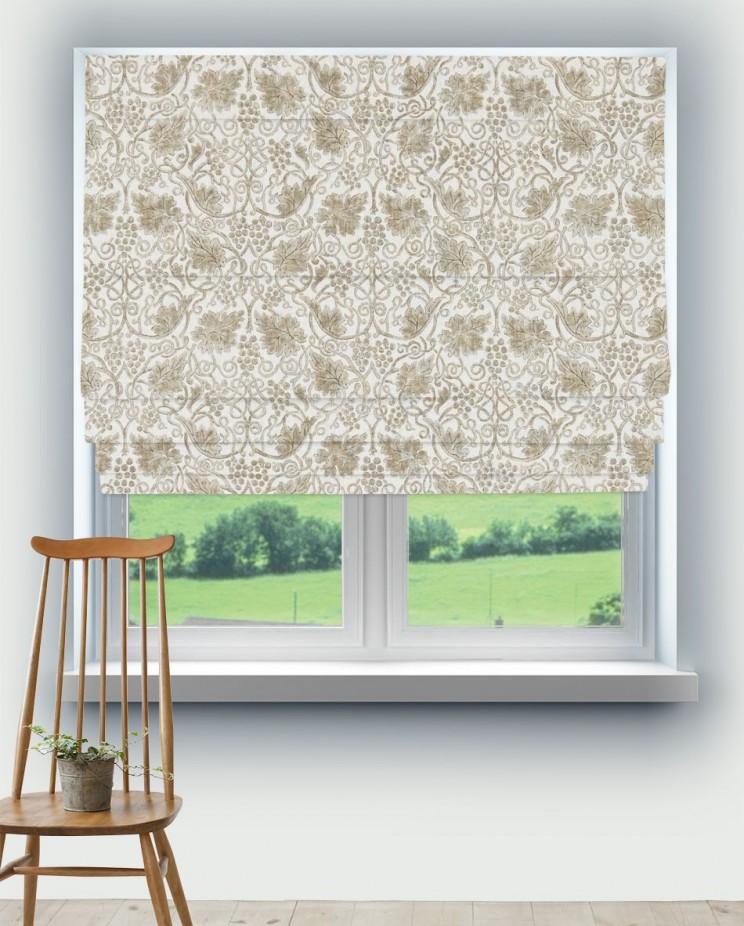 Roman Blinds Morris and Co Grapevine Fabric 224475