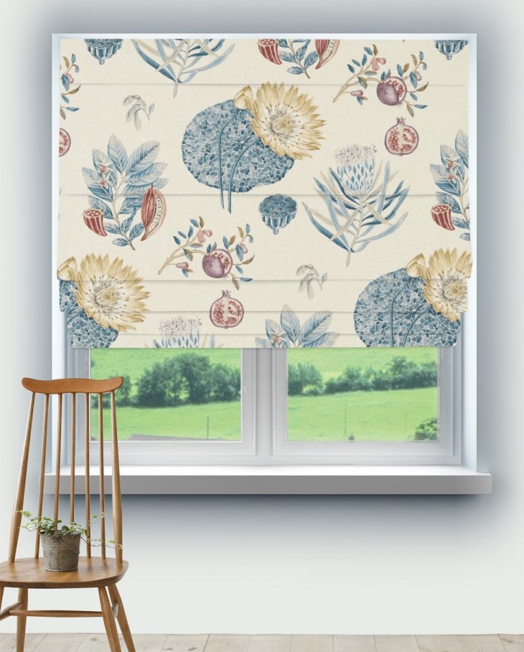 Roman Blinds Sanderson Lily Bank Fabric 226302