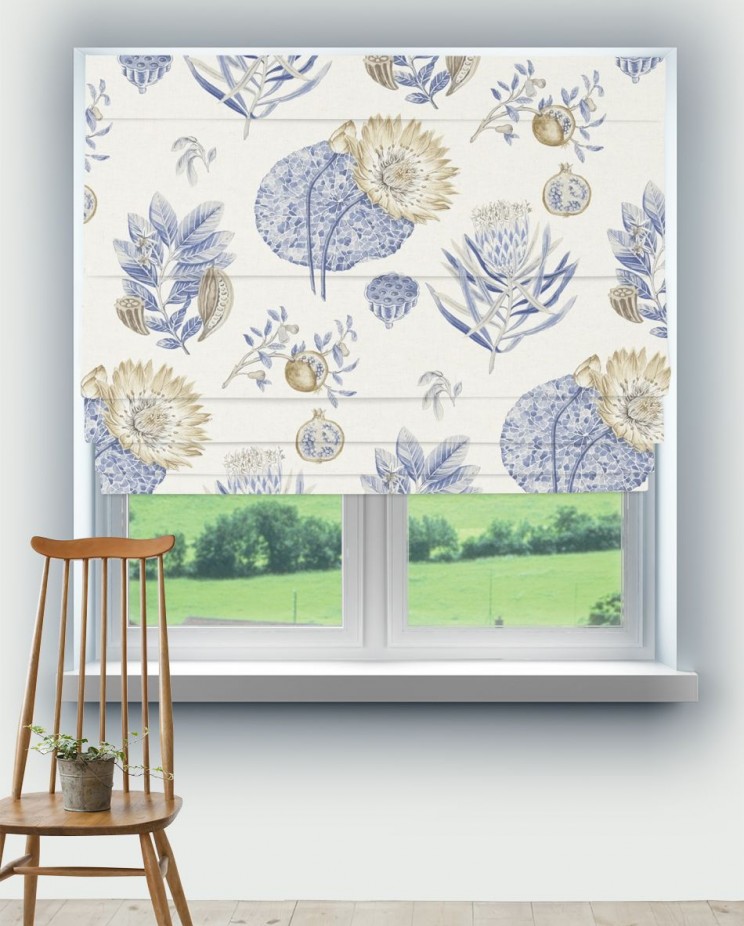Roman Blinds Sanderson Lily Bank Fabric 226303