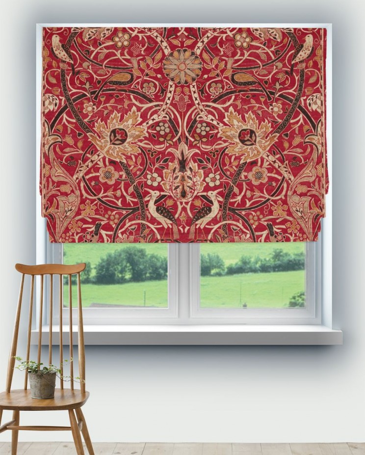 Roman Blinds Morris and Co Bullerswood Fabric 226392