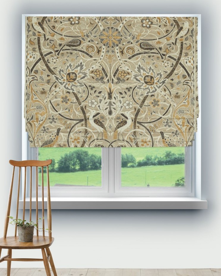 Roman Blinds Morris and Co Bullerswood Fabric 226394
