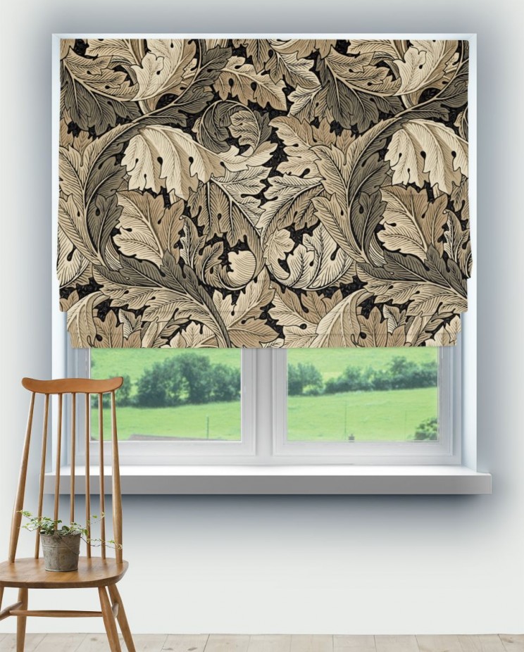 Roman Blinds Morris and Co Acanthus Fabric 226399