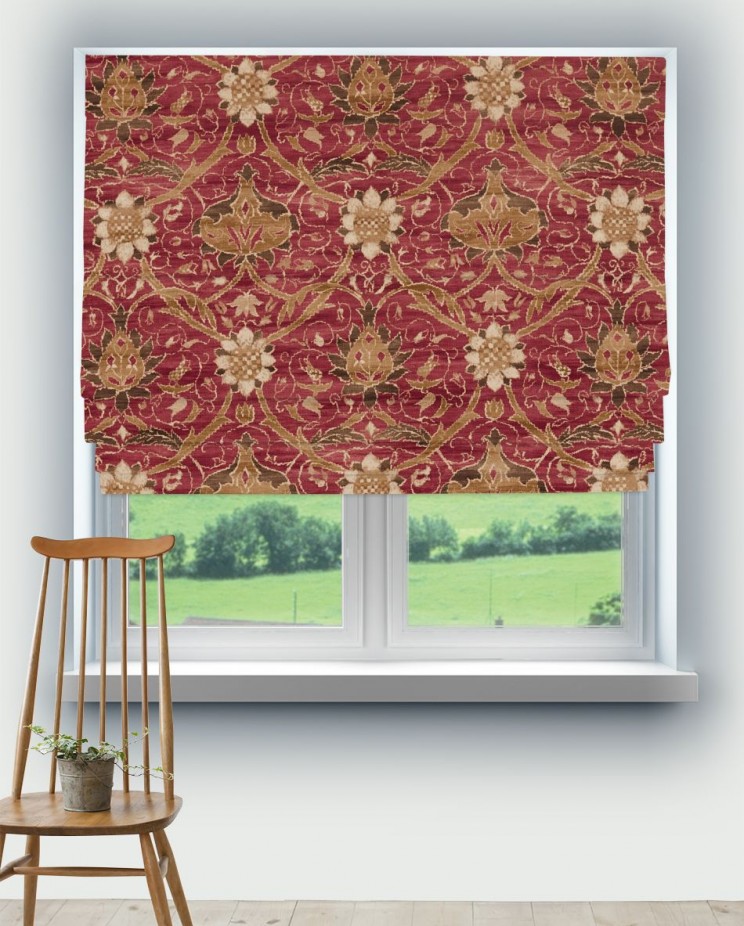 Roman Blinds Morris and Co Montreal Fabric 226420
