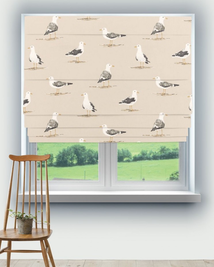 Roman Blinds Sanderson Shore Birds Fabric 226494