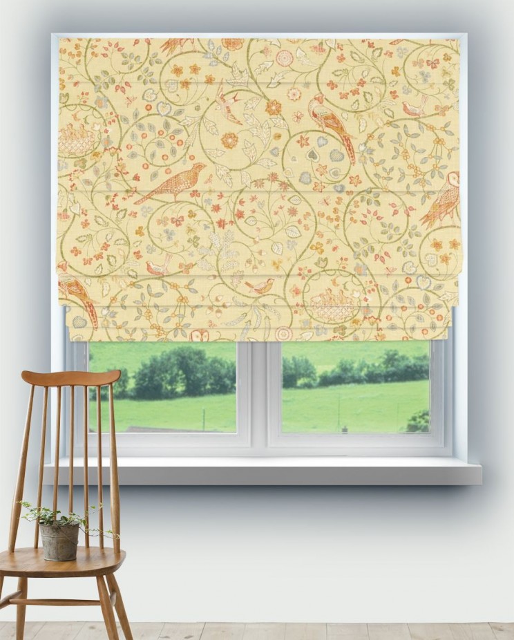 Roman Blinds Morris and Co Newill Fabric 226587