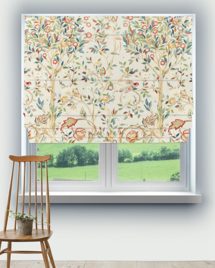 Roman Blinds Morris and Co Melsetter Fabric 226602