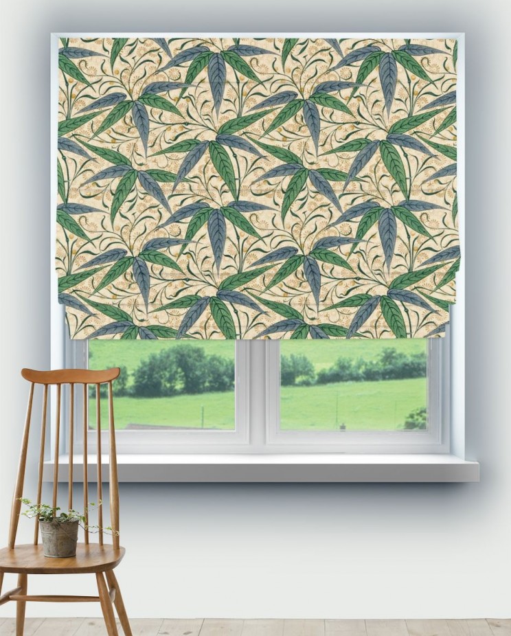 Roman Blinds Morris and Co Bamboo Fabric 226710