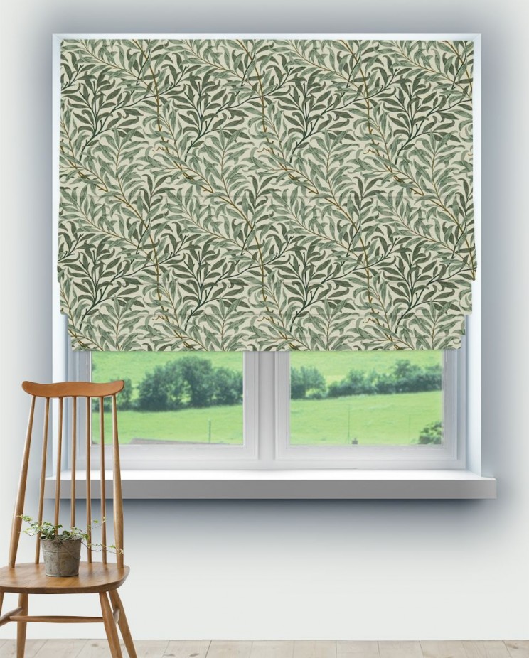 Roman Blinds Morris and Co Willow Boughs Fabric 226722