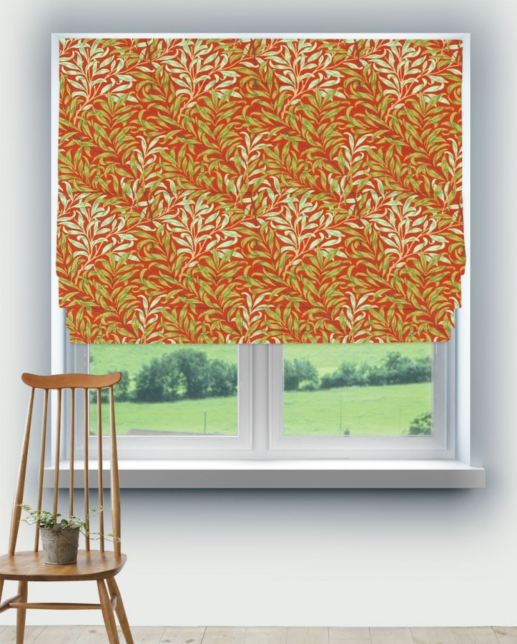 Roman Blinds Morris and Co Willow Bough Fabric 226843
