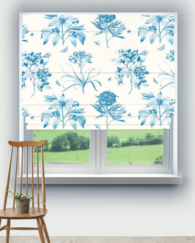 Roman Blinds Sanderson Etchings & Roses Fabric 226869