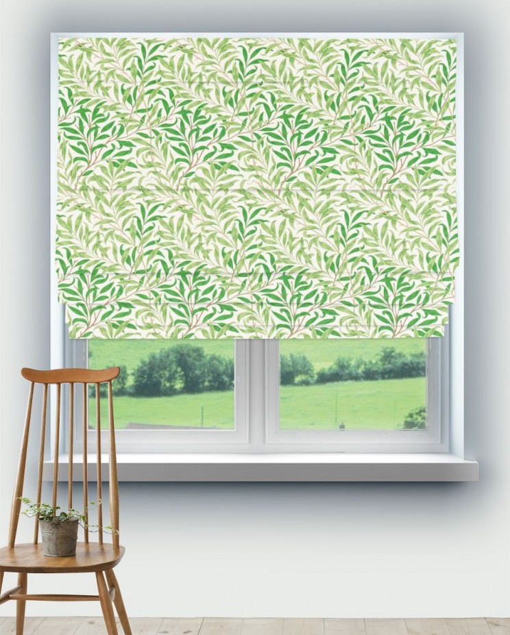 Roman Blinds Morris and Co Willow Boughs Fabric 226894