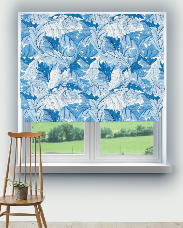 Roman Blinds Morris and Co Acanthus Fabric 226897