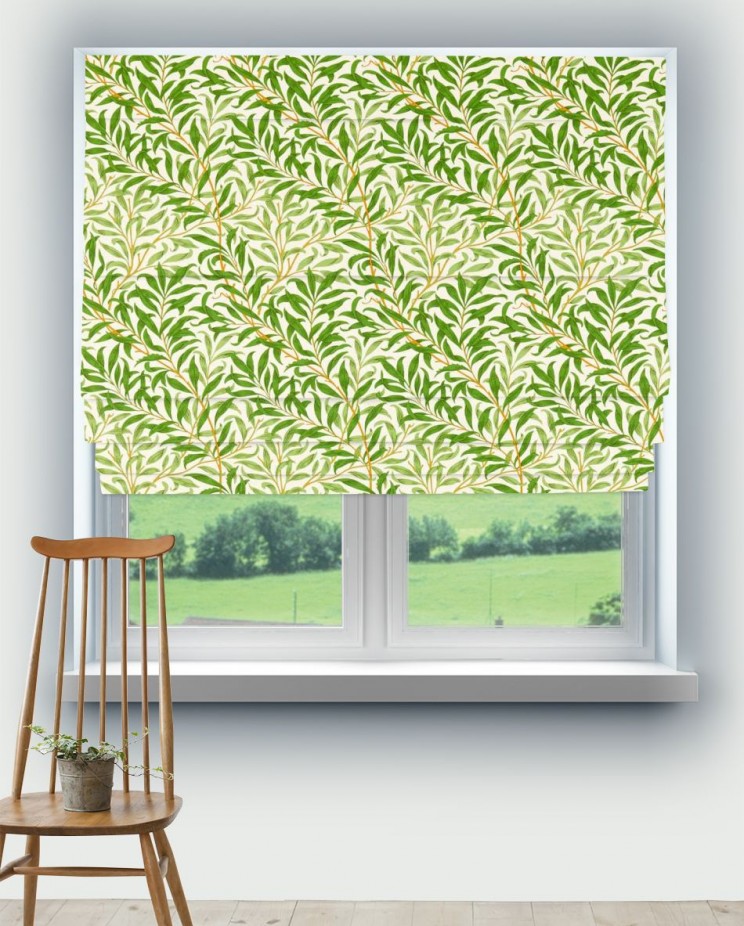Roman Blinds Morris and Co Willow Bough Fabric 226978