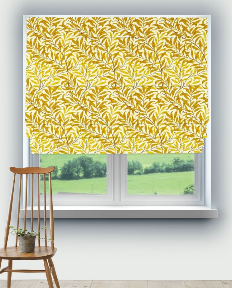 Roman Blinds Morris and Co Willow Bough Fabric 226979