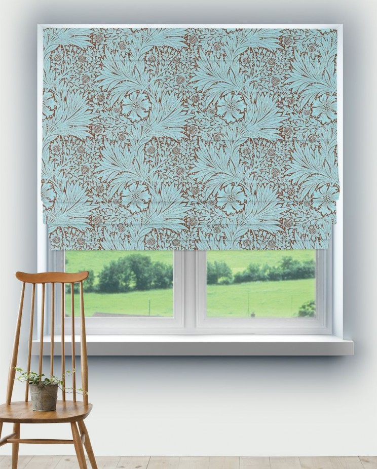Roman Blinds Morris and Co Marigold Fabric 226980